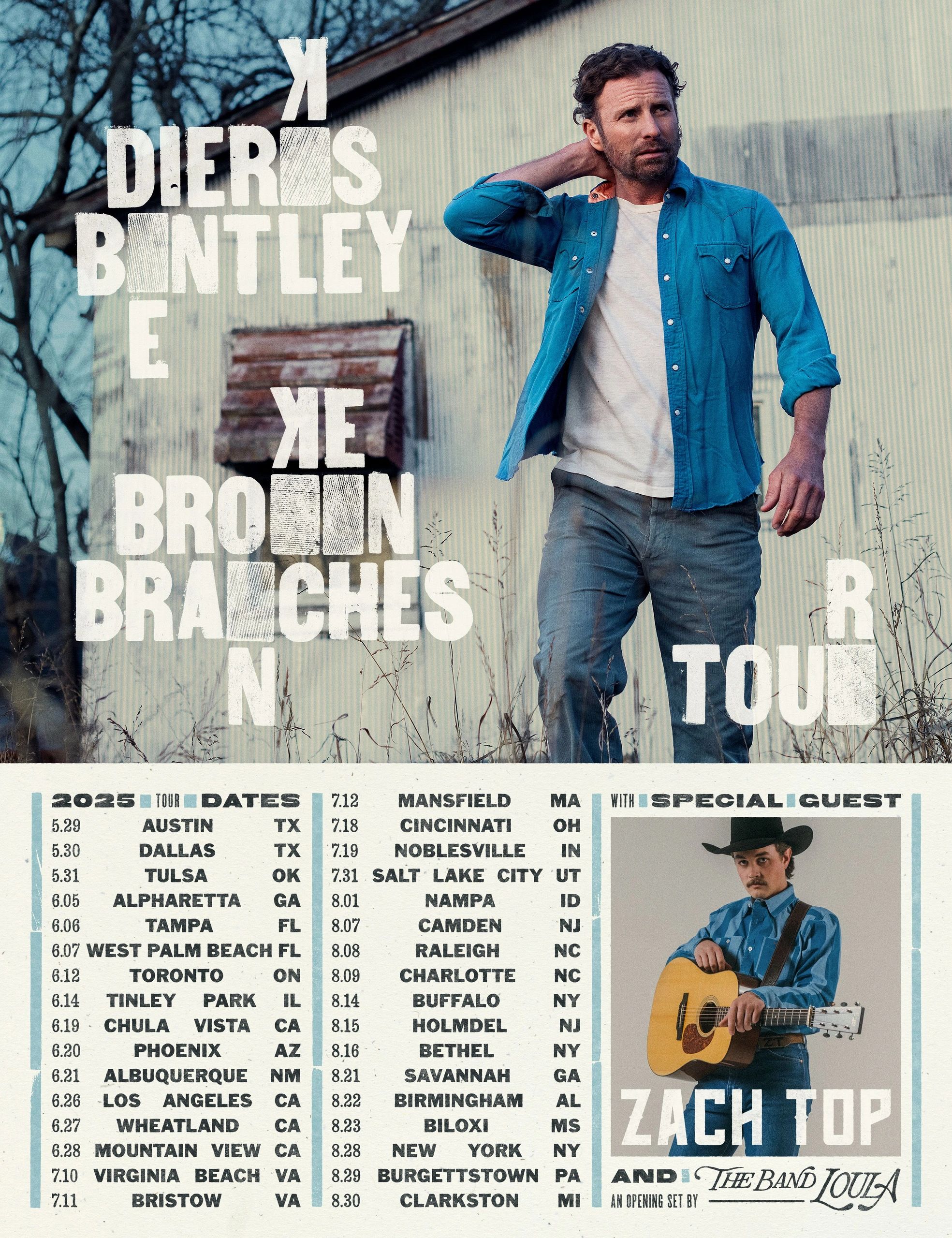 Dierks Bentley Unveils BROKEN BRANCHES Tour